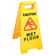 Waarschuwingsbord ''Wet floor''