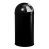 EKO Pushcan 40 liter zwart