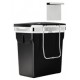 Simplehuman afvalbak In-Cabinet Bin 10 liter zwart chroom 