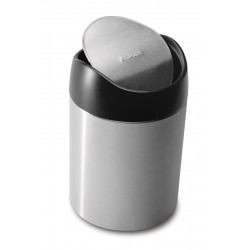 Simplehuman Tafelafvalbakje Tabletop Bin Mat RVS / Zwart