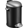 Eko Pedaalemmer Belle Deluxe 3 liter zwart, mat RVS	