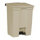 Rubbermaid container met pedaal Step-On 68.1 liter beige