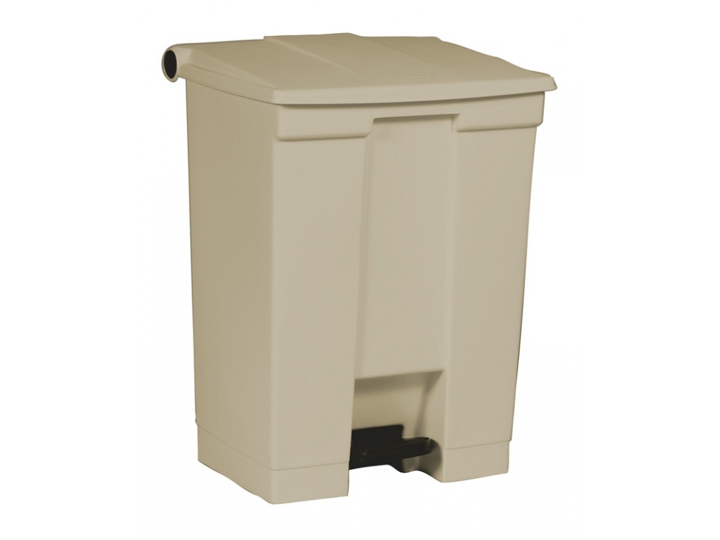 Rubbermaid container met pedaal Step-On 68.1 liter beige