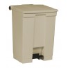 Rubbermaid container met pedaal Step-On 68.1 liter beige