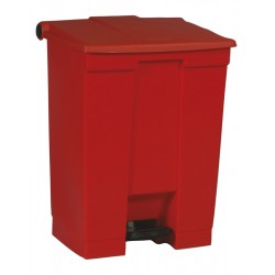 Rubbermaid container met pedaal Step-On 68.1 liter rood