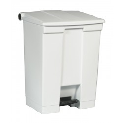 Rubbermaid container met pedaal Step-On 68.1 liter wit