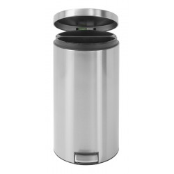 Brabantia pedaalemmer Twin Bin 20 + 20 liter mat RVS FPP