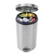 Brabantia pedaalemmer Twin Bin 20 + 20 liter mat RVS FPP