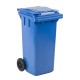 Mini-container 120 liter blauw