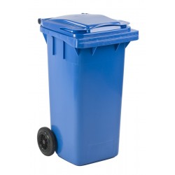 Mini-container 120 liter blauw