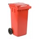 Mini-container 120 liter rood