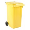 Mini-container 240 liter geel