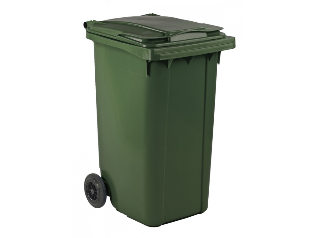 Mini-container 240 liter groen