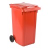 Mini-container 240 liter rood