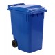 Mini-container 360 liter blauw