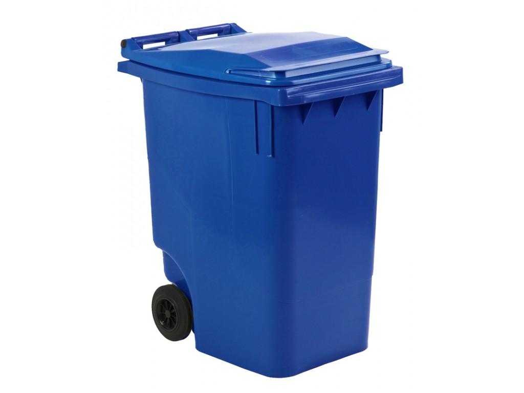 Mini-container 360 liter blauw