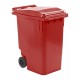 Mini-container 360 liter rood