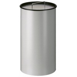 Zandasbak 50 liter aluminiumgrijs