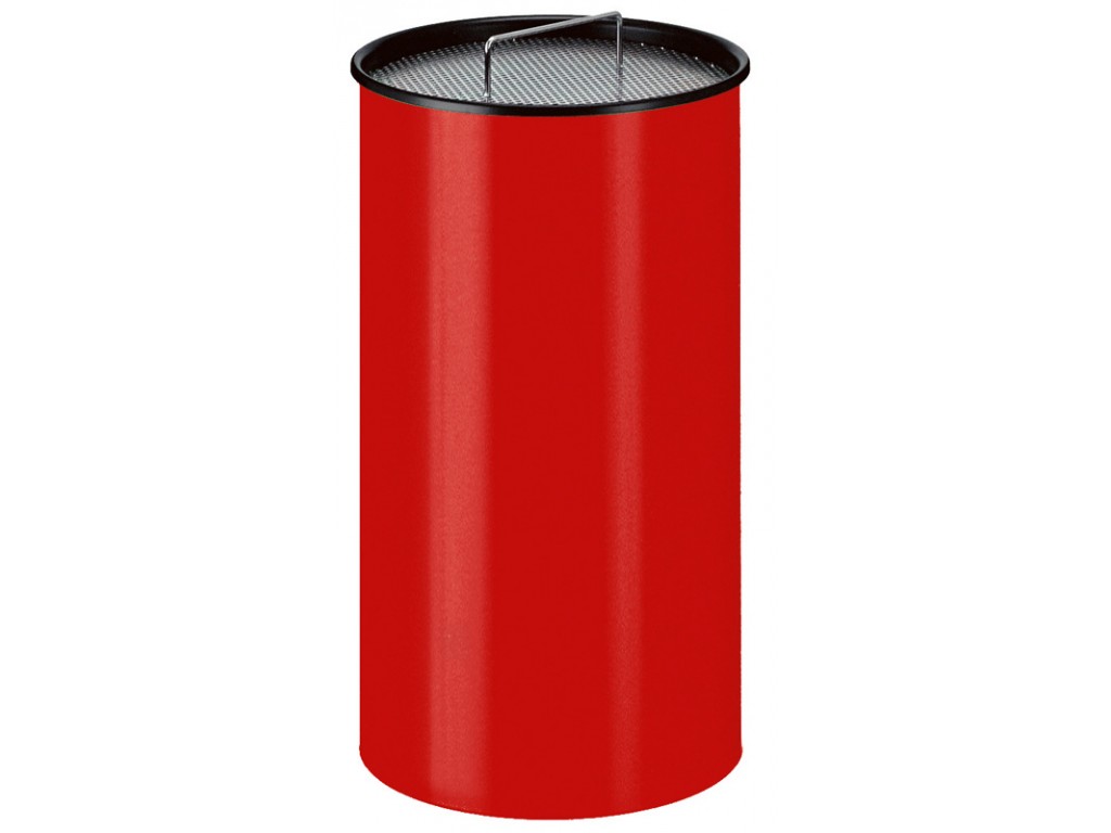 Zandasbak 50 liter rood